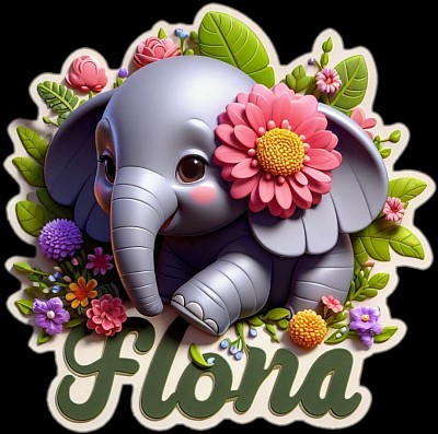Flora The Forgetful Elephant